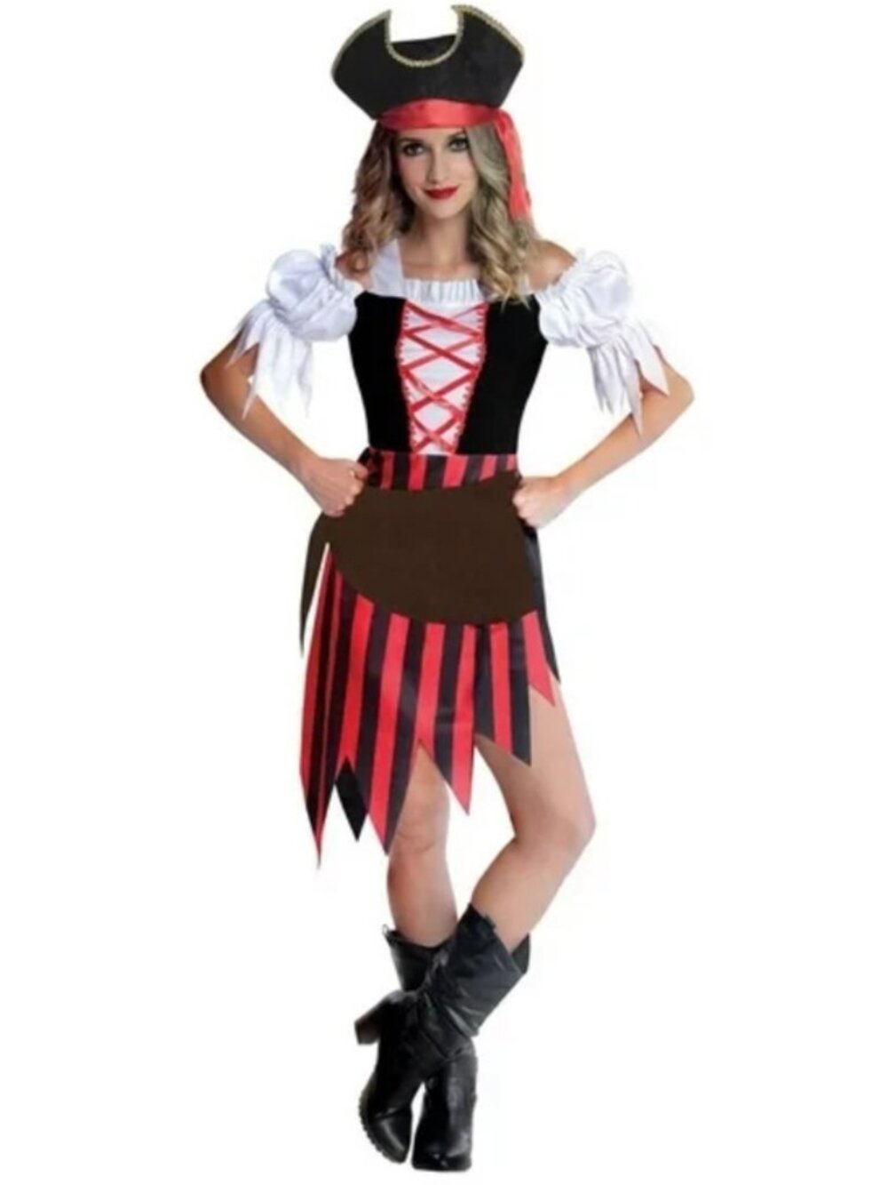 Partyholic Woman's Shipwreck Cutie Halloween Costume Medium (8-10)